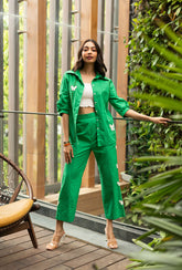 Take A Bow Coord Set (Green)