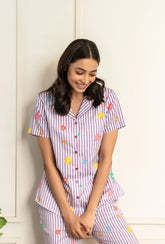 Dainty Daisy Shorts Set