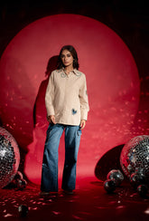 Love Happens Shirt| Beige