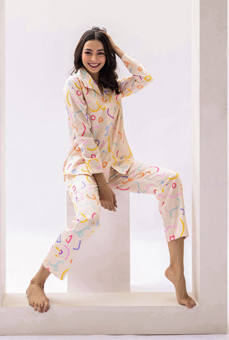 Abstract Pyjama Set