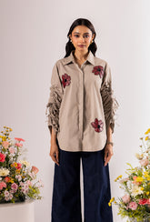 Elan Taupe Shirt