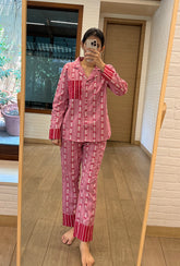 Bows & Stripes Pyjama Set