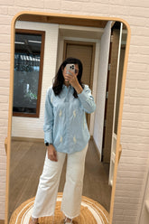 Pearl Oasis Shirt | Blue