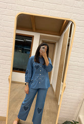 Love in Denim Coord Set
