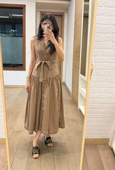 Monaco Mocha Dress