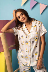 Hello Panda Shorts Set