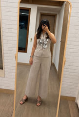 Fleur Taupe Coord Set