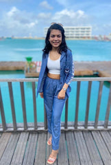 Karishma Yadav In Lounge it Up X Evil Eye