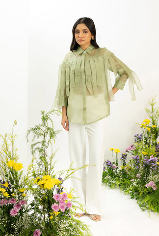 Dazzle Organza Shirt