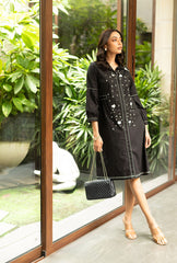 Brunching Around Town Dress| Black