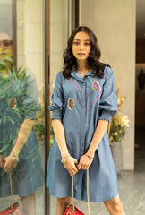 Chloe Shirt Dress – Denim