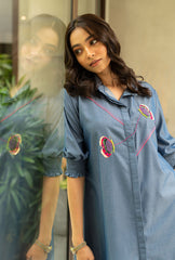 Chloe Shirt Dress – Denim