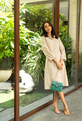 Brunching Around Town Dress| Beige