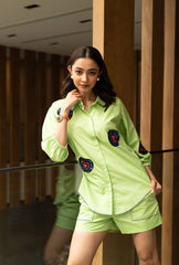 Love Actually Coord Set (Lime Green)