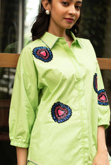 Love Actually Coord Set (Lime Green)
