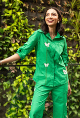 Take A Bow Coord Set (Green)