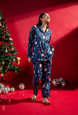 Merry Christmas PJ Set| Navy