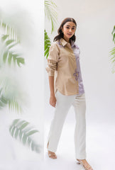 Orchid Two-Toned Shirt