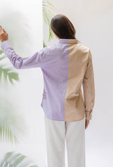 Orchid Two-Toned Shirt
