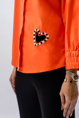 Love Happens Orange Shirt