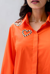 Love Happens Orange Shirt