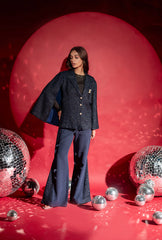 Nriti Shah In Starlit Cape Set
