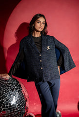 Nriti Shah In Starlit Cape Set