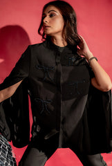 Blair Bow Cape Top