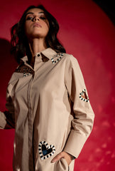 Love Happens Beige Shirt