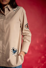 Love Happens Beige Shirt