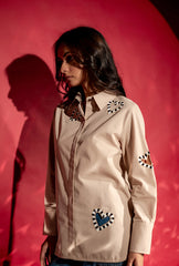 Love Happens Beige Shirt