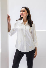 Take A Bow Shirt| White