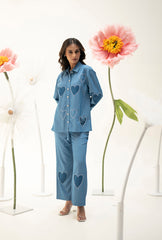 Mitali Wadhwa In Love in Denim Shirt