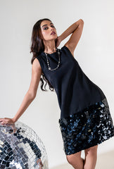 Bling On Dress |Black