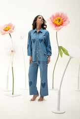 Mitali Wadhwa In Love in Denim Shirt