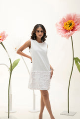 Bling On Dress | White