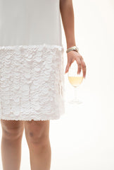 Bling On Dress | White
