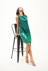 Bling On Dress | Green