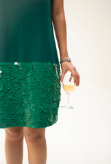 Bling On Dress | Green