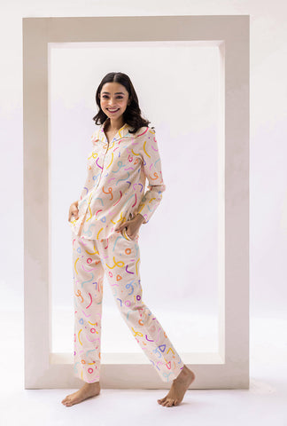 Abstract Pyjama Set