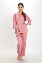 Sassy Stripes Pink PJ Set