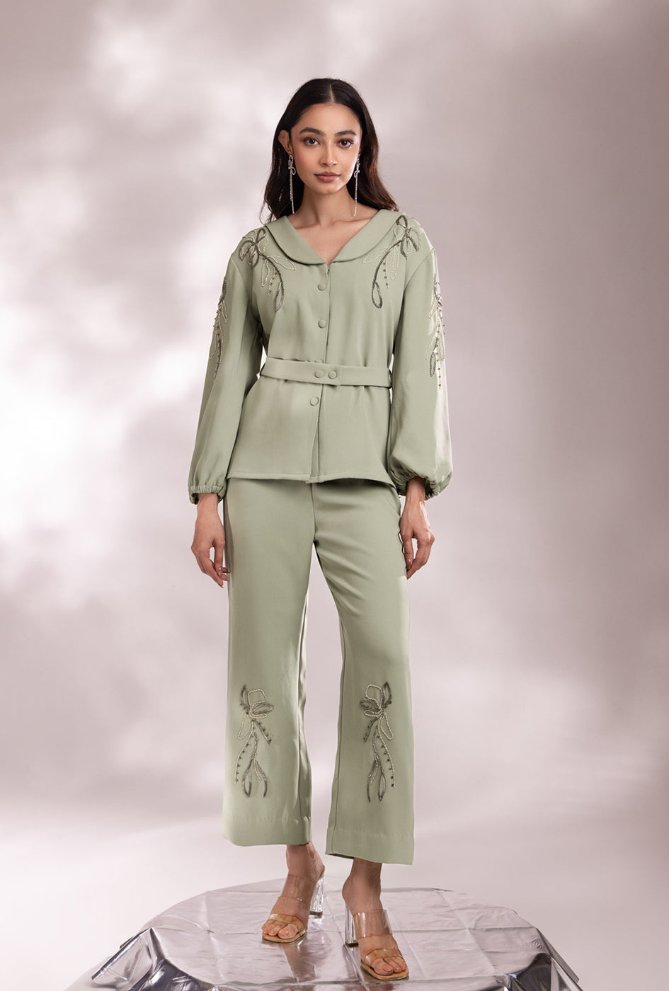Milano Green Coord Set