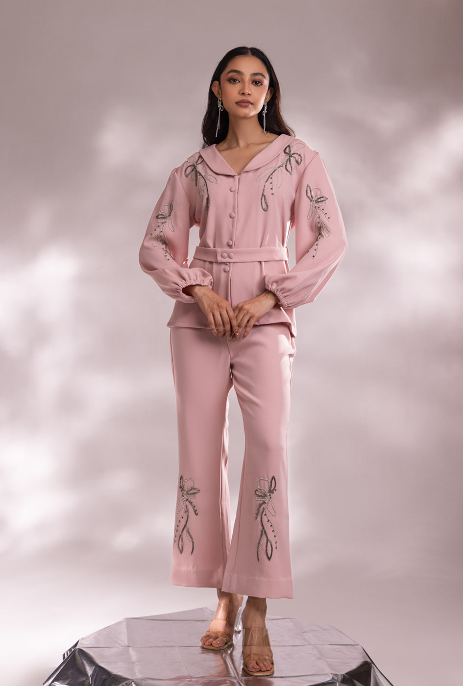 Milano Pink Coord Set