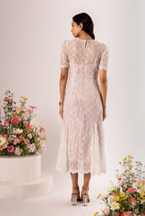 Celeste White Lacey Dress