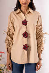 Elan Beige Shirt