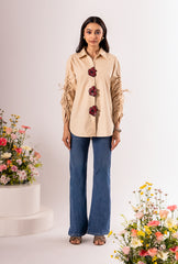 Elan Beige Shirt