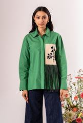 Wild Flower Green Shirt