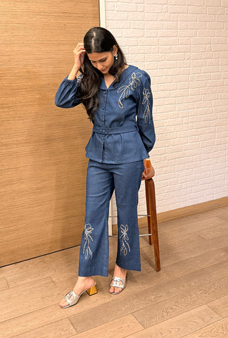 Milano Coord Set | Denim