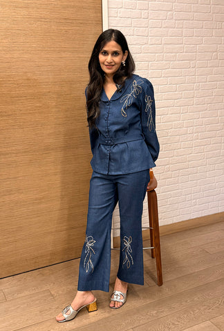 Milano Coord Set | Denim