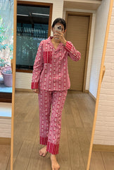 Bows & Stripes Pyjama Set